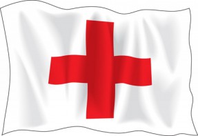 Флаг Красного креста - fgospostavki.ru - Зеленогорск