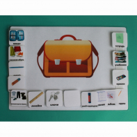 Визуальное расписание "Собираю рюкзак" - fgospostavki.ru - Зеленогорск