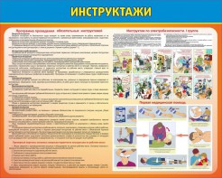 Стенд "Инструктажи" - fgospostavki.ru - Зеленогорск