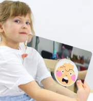 Зеркало логопедическое с отверстием - fgospostavki.ru - Зеленогорск