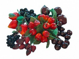 Набор муляжей "Ягоды" - fgospostavki.ru - Зеленогорск