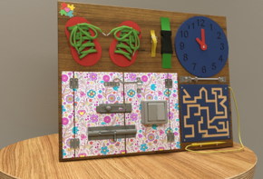 Бизиборд «Для девочек» - fgospostavki.ru - Зеленогорск