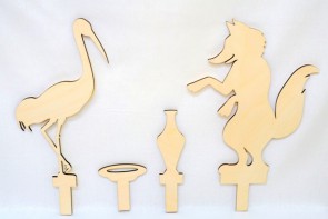 Теневой театр "Лиса и журавль" - fgospostavki.ru - Зеленогорск