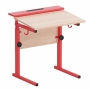 Стол ученический с наклоном столешницы (0-15°) на прямоугольной трубе - fgospostavki.ru - Зеленогорск