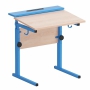 Стол ученический с наклоном столешницы (0-15°) на прямоугольной трубе - fgospostavki.ru - Зеленогорск