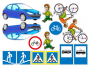Магнитно-маркерная доска "Дорожные правила пешехода" с комплектом тематических магнитов - fgospostavki.ru - Зеленогорск