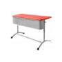 Школьный двухместный стол с перфорированным экраном - fgospostavki.ru - Зеленогорск