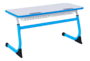Парта SMARTY двухместная регулируемая по высоте с антивандальной кромкой - fgospostavki.ru - Зеленогорск