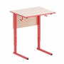 Стол ученический регулируемый (одноместный) на прямоугольной трубе - fgospostavki.ru - Зеленогорск