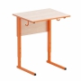 Стол ученический регулируемый (одноместный) на прямоугольной трубе - fgospostavki.ru - Зеленогорск