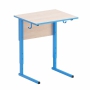 Стол ученический регулируемый (одноместный) на прямоугольной трубе - fgospostavki.ru - Зеленогорск