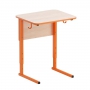 Стол ученический регулируемый (одноместный) на прямоугольной трубе - fgospostavki.ru - Зеленогорск