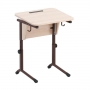Стол ученический с наклоном столешницы (0-24°) на плоскоовальной трубе - fgospostavki.ru - Зеленогорск