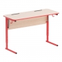 Стол ученический двухместный с наклоном столешницы (0-24°) на прямоугольной трубе - fgospostavki.ru - Зеленогорск