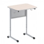 Стол ученический одноместный с перфорированной панелью - fgospostavki.ru - Зеленогорск
